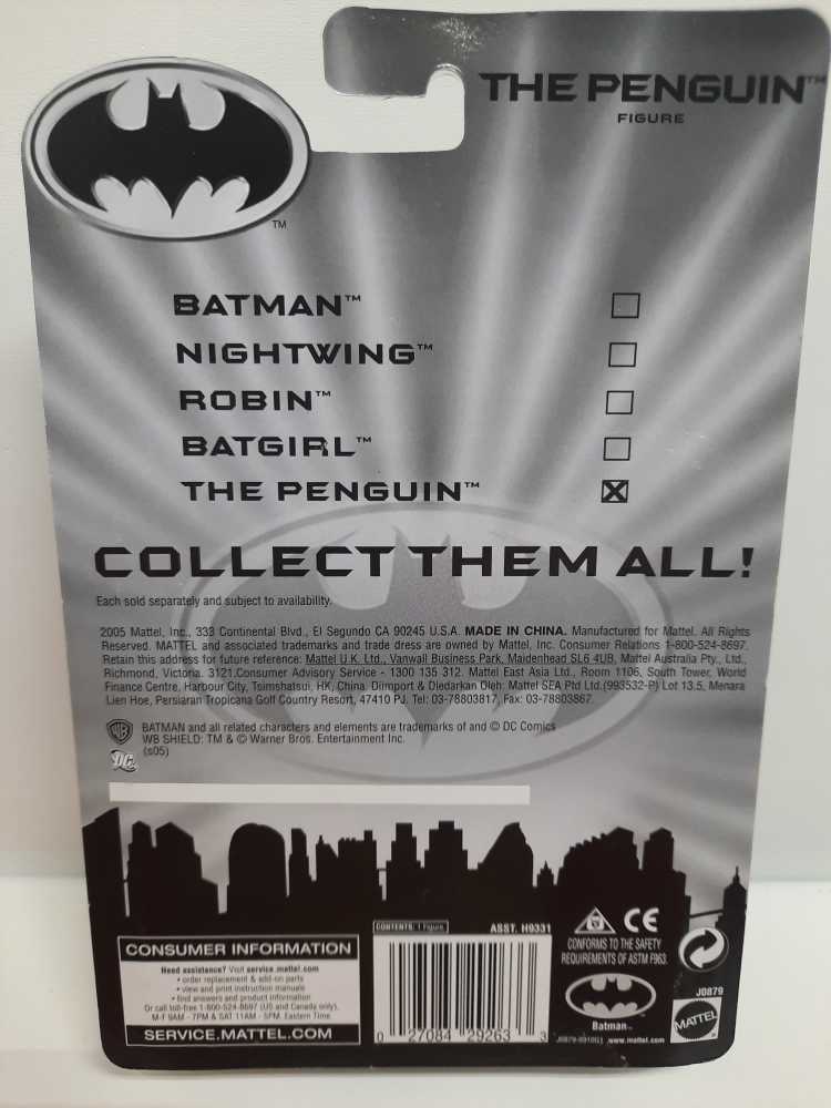 Penguin  (Batman: 3”) action figure collectible [Barcode 027084292633] - Main Image 2