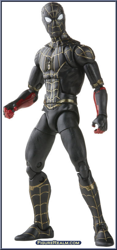 Spider-Man (Black & Gold Suit) - Hasbro Marvel (Marvel Legends- Armadillo Series) action figure collectible - Main Image 2
