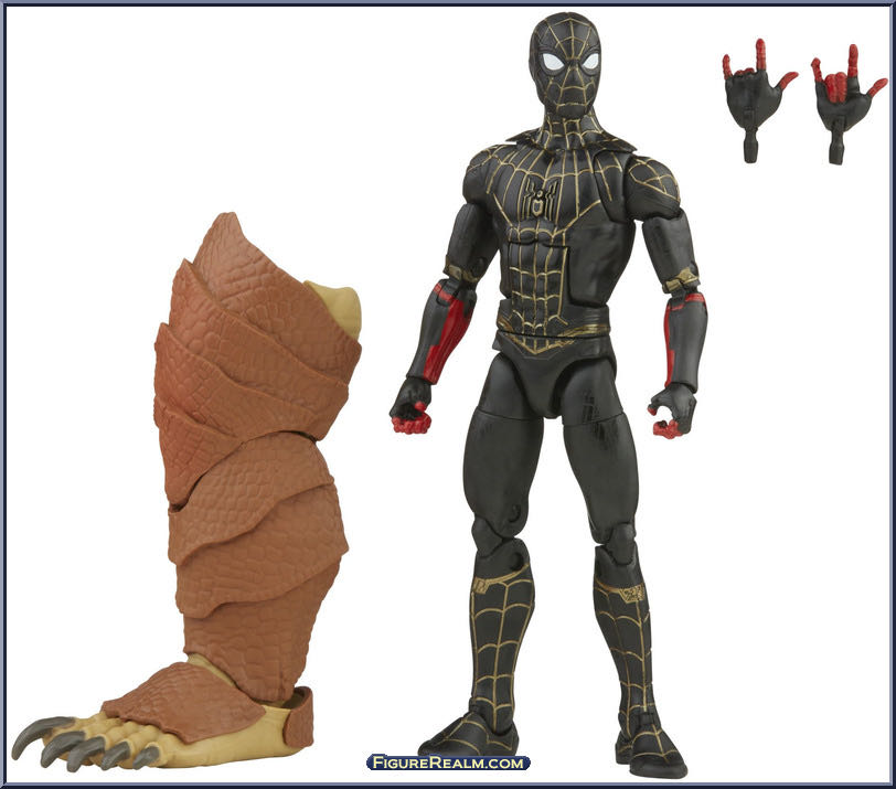 Spider-Man (Black & Gold Suit) - Hasbro Marvel (Marvel Legends- Armadillo Series) action figure collectible - Main Image 3