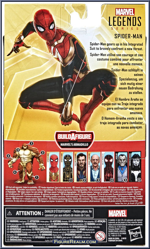 Spider-Man (Integrated Suit) - Hasbro Marvel (Marvel Legends- Armadillo Series) action figure collectible - Main Image 4