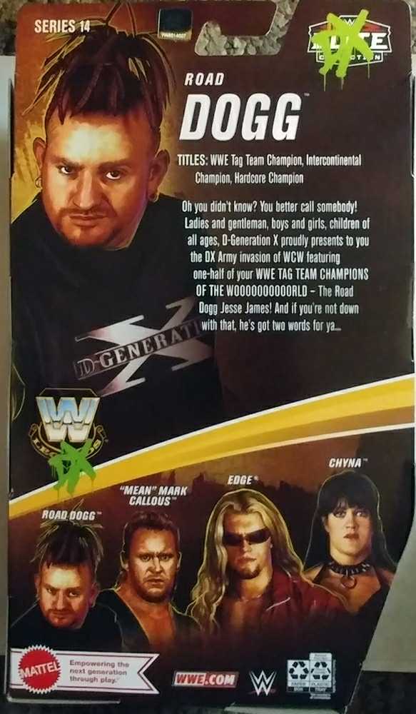 Road Dogg - Mattel (WWE) action figure collectible [Barcode 194735026968] - Main Image 2