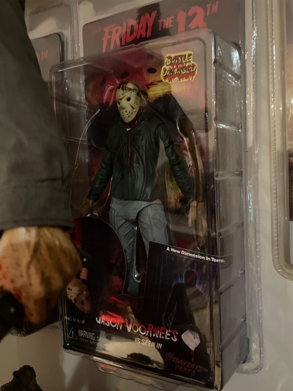Jason Voorhees (Battle Damaged) (Friday The 13th Part 3 The Final Chapter) - Neca (Friday The 13th) action figure collectible [Barcode 634482397831] - Main Image 2