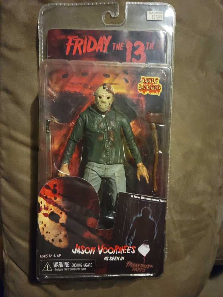 Jason Voorhees (Battle Damaged) (Friday The 13th Part 3 The Final Chapter) - Neca (Friday The 13th) action figure collectible [Barcode 634482397831] - Main Image 3