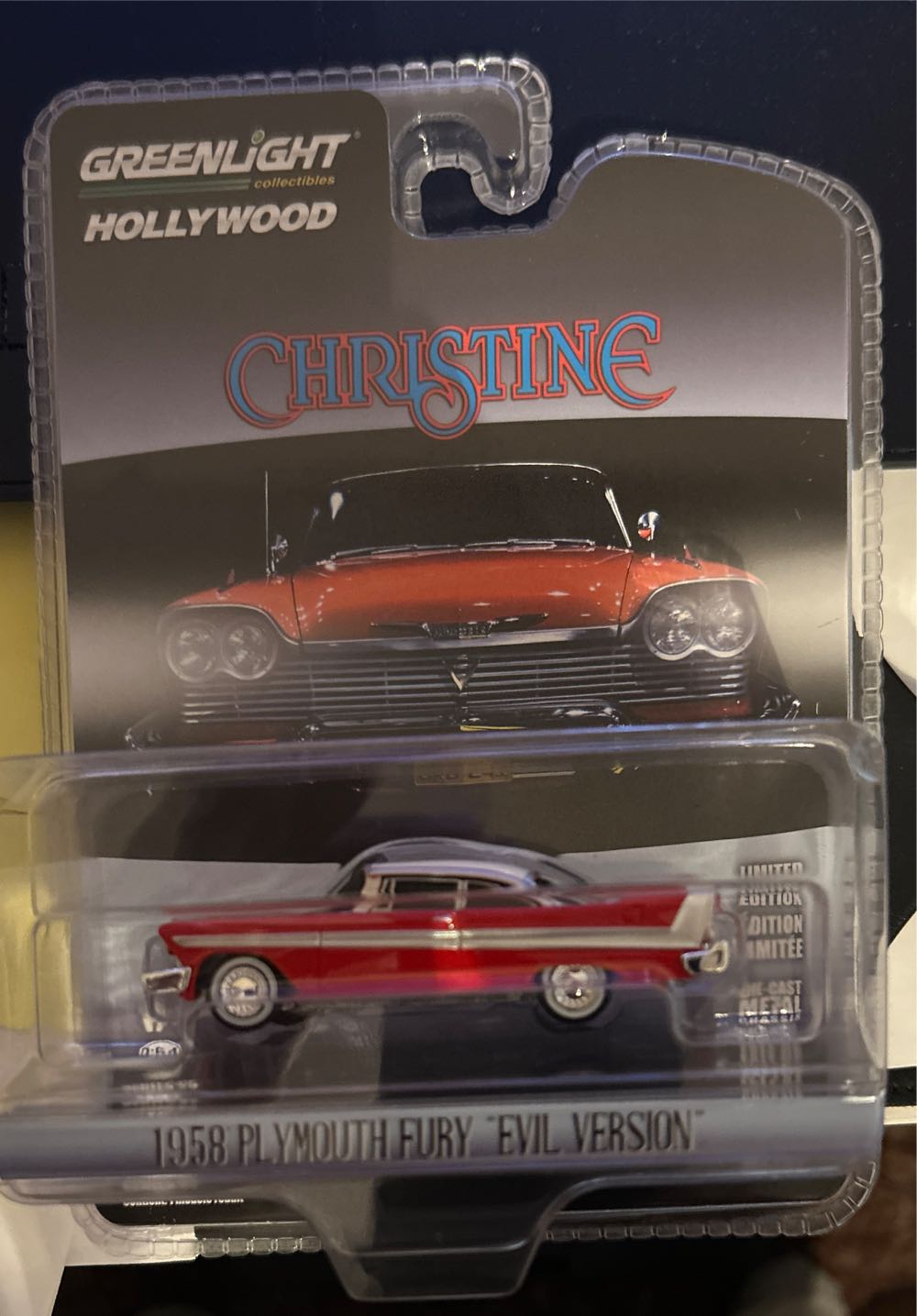 58 Plymouth Fury (Christine) - Greenlight Collectibes (GreenLight Hollywood) action figure collectible [Barcode 819725025034] - Main Image 2