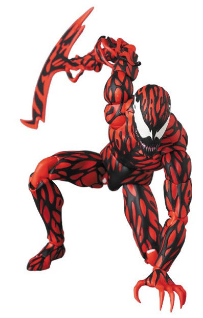 Mafex No. 118 Carnage - Medicom (Spider-Man) action figure collectible [Barcode 4530956471181] - Main Image 3