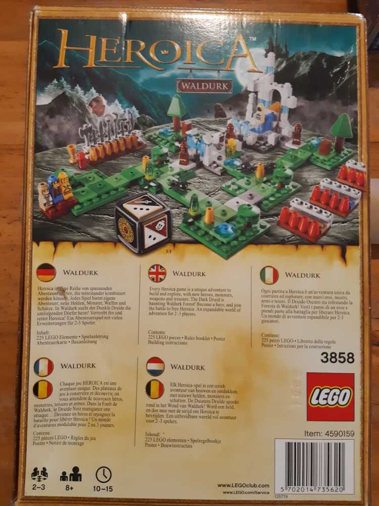 Lego Games : Heroica Waldurk Forest - Lego (Lego) action figure collectible [Barcode 5702014735620] - Main Image 2