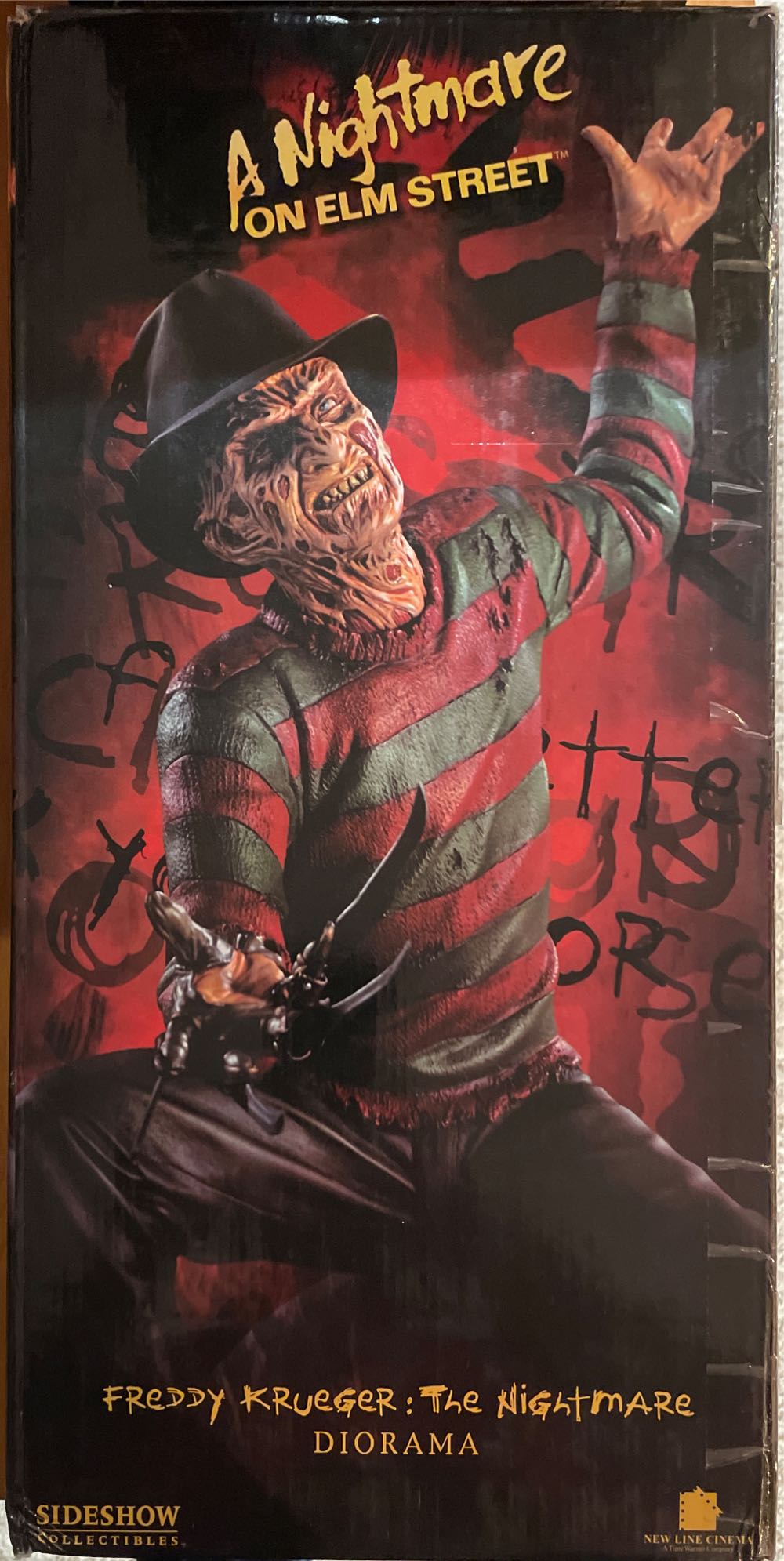 Sideshow: A Nightmare On Elm Street Freddy Krueger The Nightmare Diorama - Sideshow Collectibles (A Nightmare On Elm Street 3 Dream Warriors) action figure collectible [Barcode 747720212961] - Main Image 2