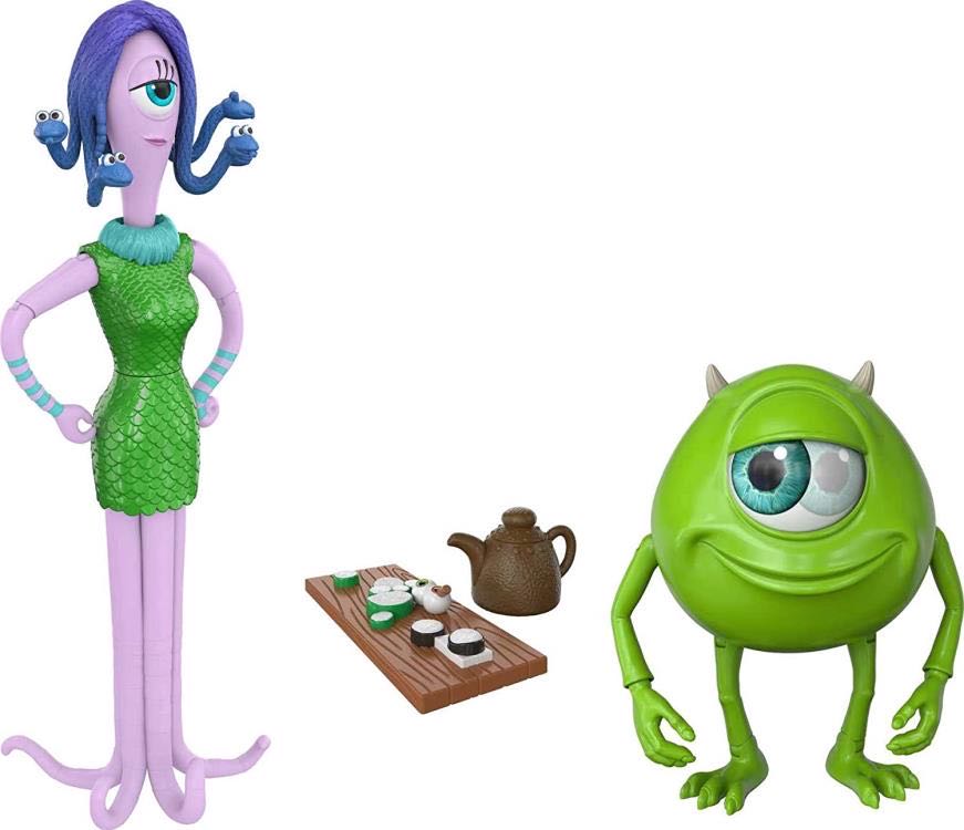Monsters Inc.: CELIA MAE & MIKE WAZOWSKI Figures (Featured Favorites) - Mattel (Disney•Pixar) action figure collectible [Barcode 194735033362] - Main Image 4