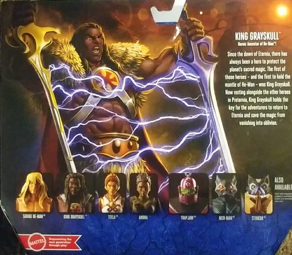 MOTU Masters Of The Universe Masterverse Revelation King Grayskull - Mattel (Masterverse) action figure collectible [Barcode 194735035113] - Main Image 2