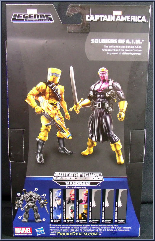 Baron Zemo - Hasbro Marvel (Marvel Legends - Mandroid Series) action figure collectible - Main Image 2
