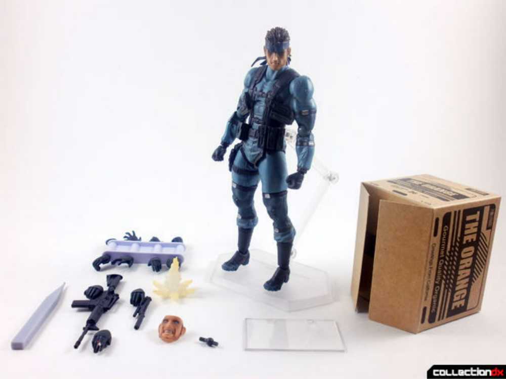 Figma Solid Snake: MGS2 ver. - Max Factory / Good Smile Company (METAL GEAR SOLID 2 SONS OF LIBERTY) action figure collectible - Main Image 2