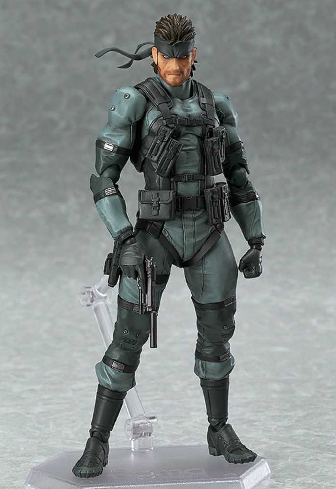 Figma Solid Snake: MGS2 ver. - Max Factory / Good Smile Company (METAL GEAR SOLID 2 SONS OF LIBERTY) action figure collectible - Main Image 3