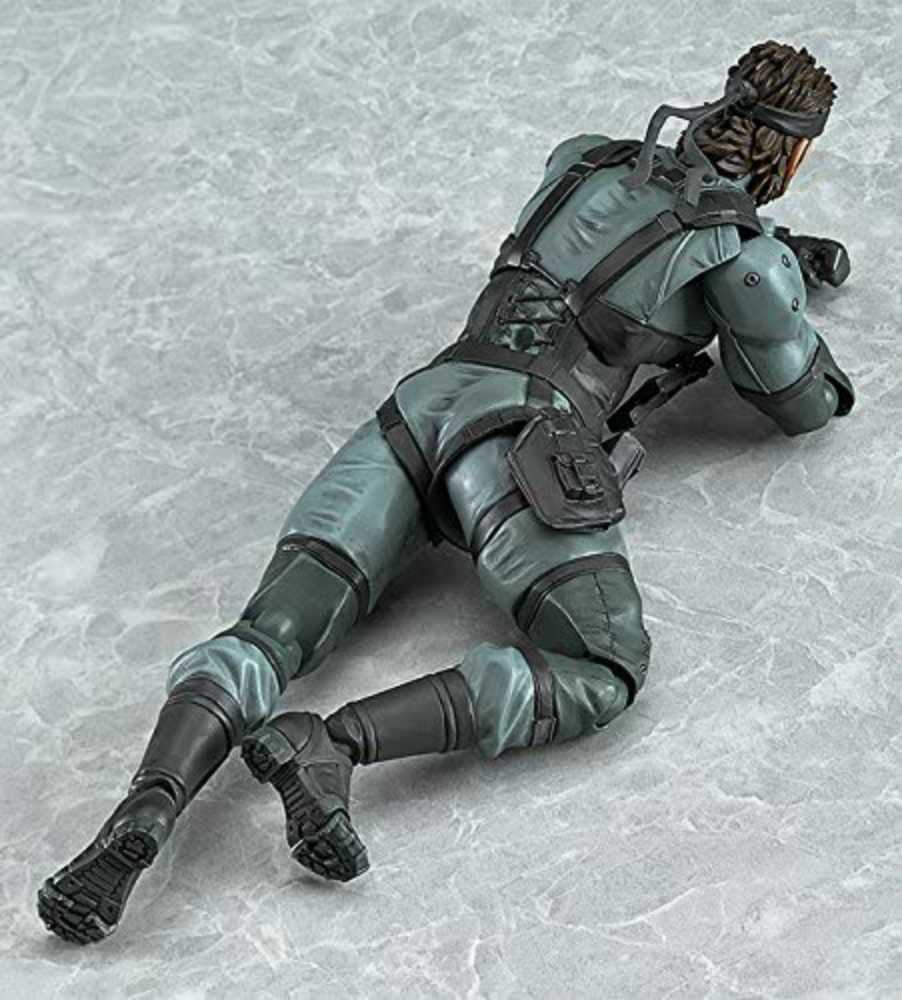 Figma Solid Snake: MGS2 ver. - Max Factory / Good Smile Company (METAL GEAR SOLID 2 SONS OF LIBERTY) action figure collectible - Main Image 4