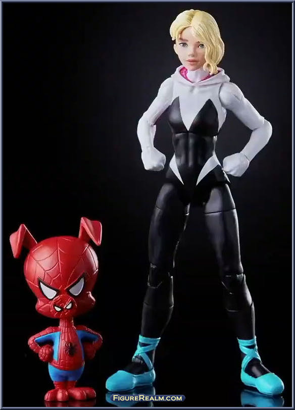 Gwen Stacy (W/ Spider-Ham) - Hasbro Marvel (Marvel Legends - Stilt-Man Series) action figure collectible - Main Image 2