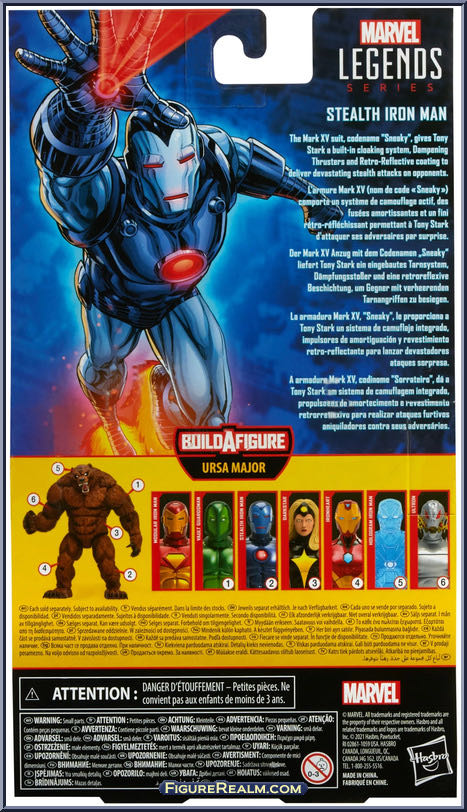 Iron Man (Stealth Armor) - Hasbro Marvel (Marvel Legends - Infinite Series) action figure collectible - Main Image 4