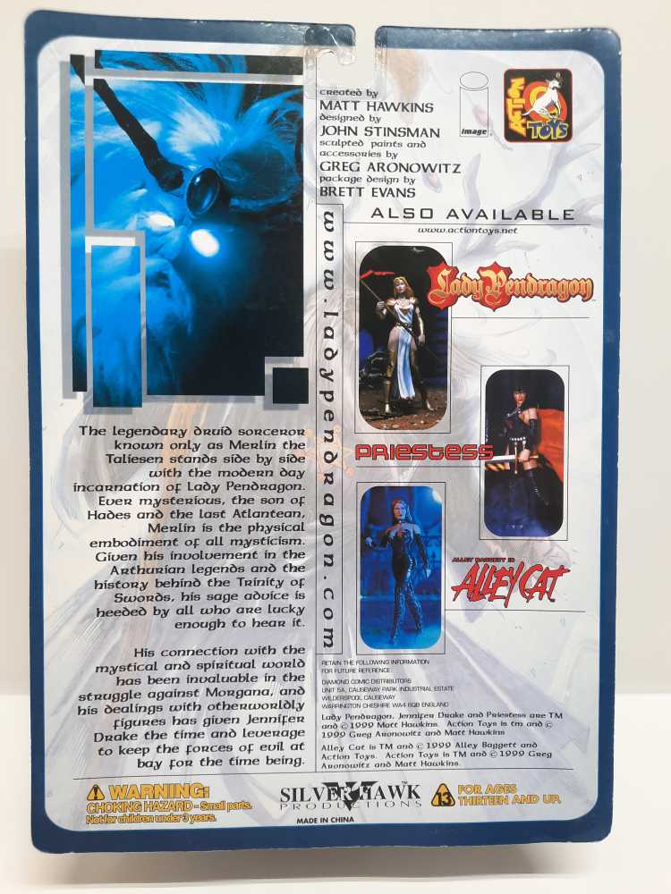 Merlin  (Action Toys: 6”) action figure collectible - Main Image 2