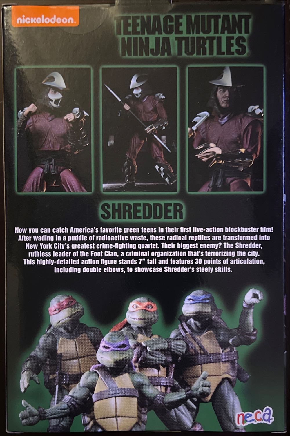 Shredder (90s Movie) - Neca (Teenage Mutant Ninja Turtles) action figure collectible - Main Image 2