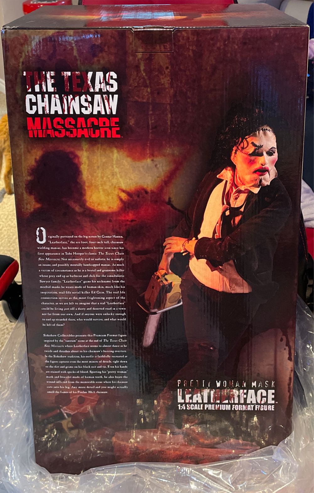 1:4 Sideshow: The Texas Chainsaw Massacre Pretty Woman Mask Leatherface Ex - Sideshow Collectibles (The Texas Chainsaw Massacre) action figure collectible [Barcode 747720208025] - Main Image 3
