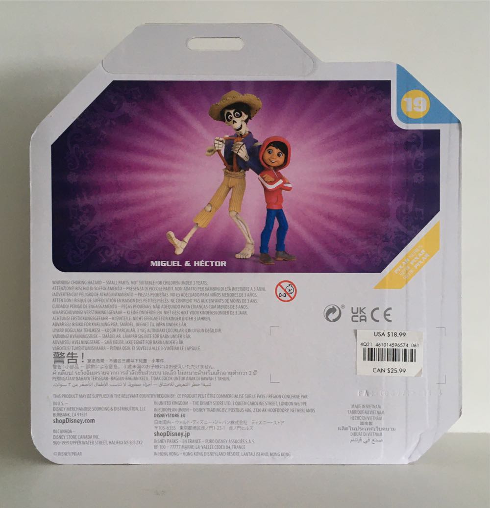 19 - Miguel and Hector  (Toybox Pixar) action figure collectible - Main Image 2