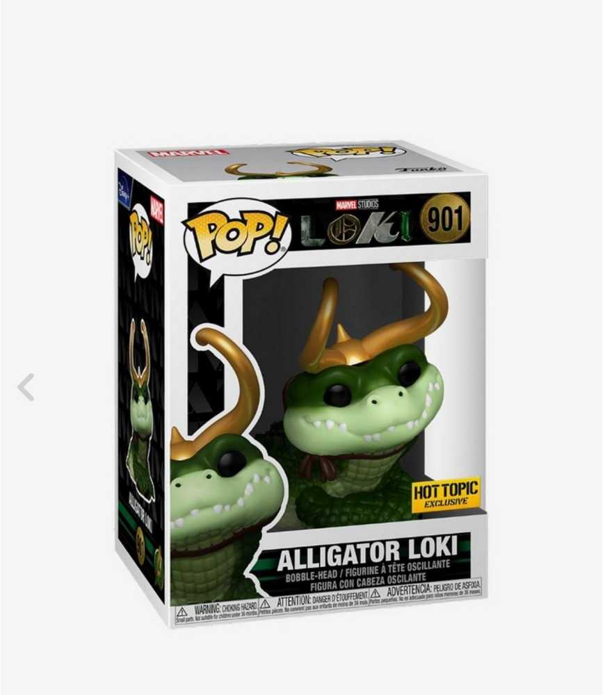 Funko Pop! : Marvel Television: Loki  -  Alligator Loki - Funko (Loki TV Series) action figure collectible [Barcode 889698559317] - Main Image 4