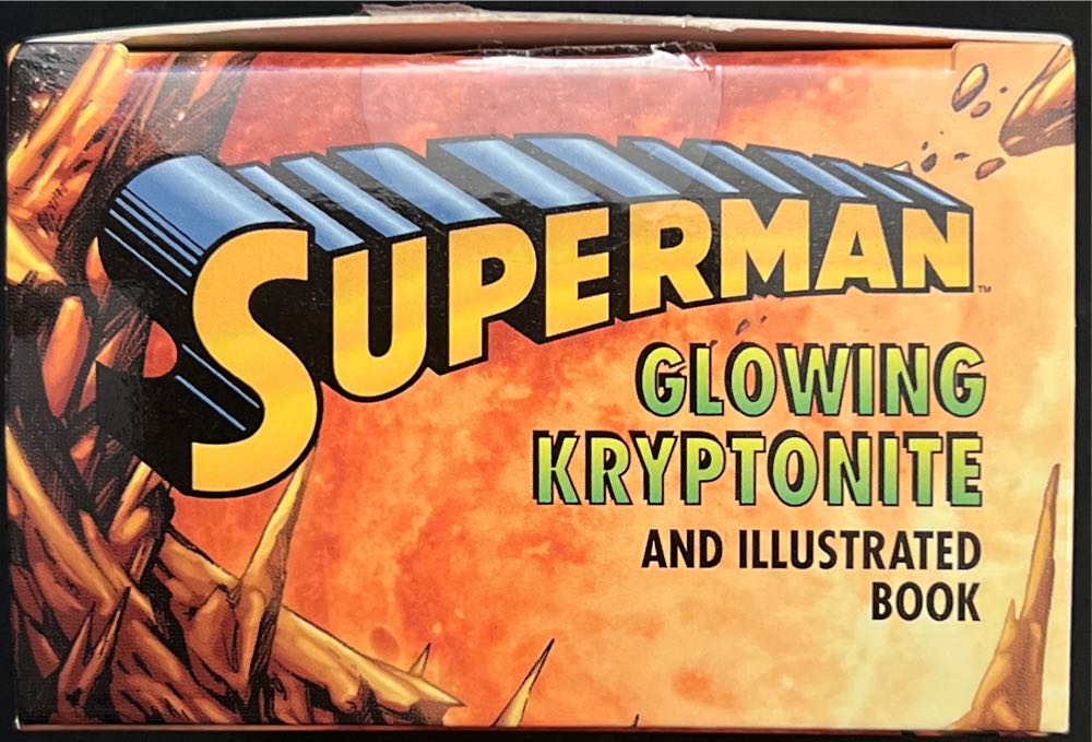 Superman: Glowing Kryptonite And Illustrated Book Rp Minis - Running Press (Superman Series) action figure collectible [Barcode 9780762449095] - Main Image 3