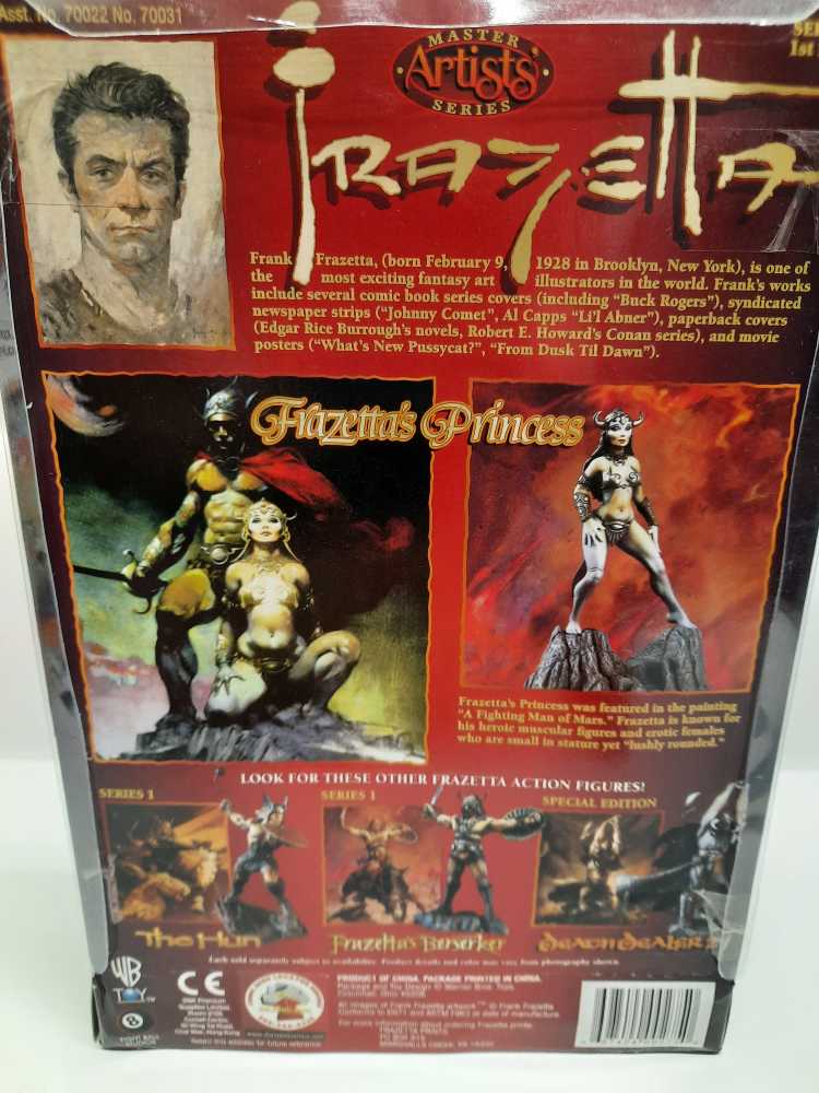 Frazetta’s Princess  (Master Artist: Frazetta: 12”) action figure collectible [Barcode 697424002750] - Main Image 2