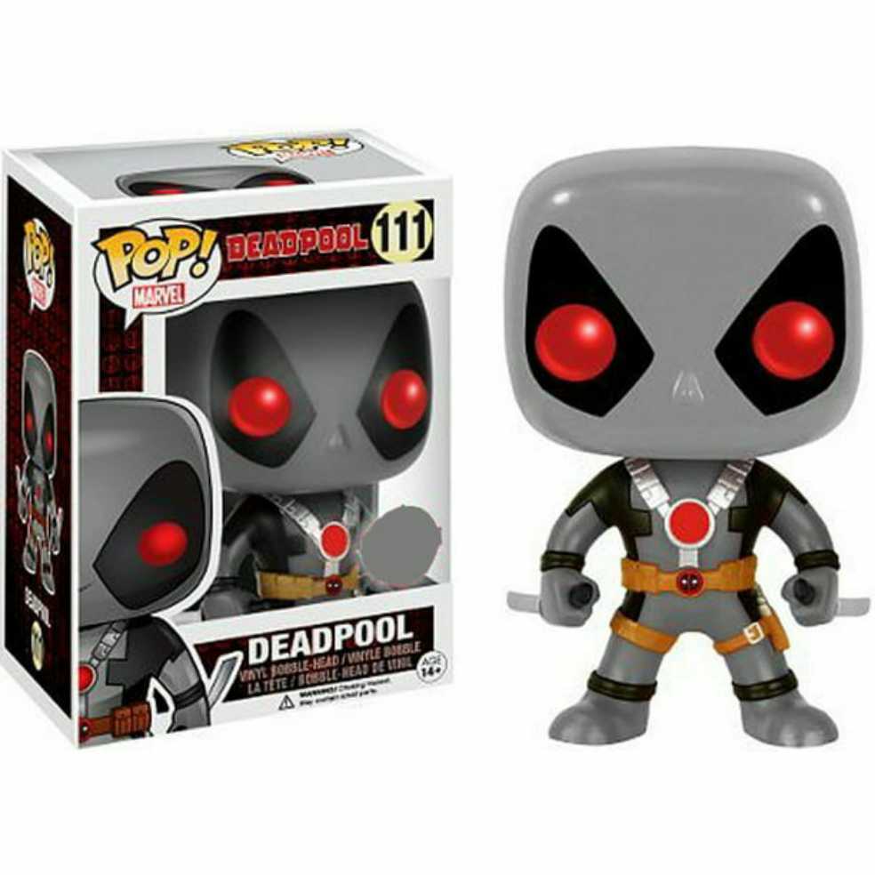 Marvel: Funko Pop! Deadpool - Deadpool With Two Swords (Giant) #111 - Funko Pop! MARVEL (Deadpool) action figure collectible [Barcode 889698447287] - Main Image 2