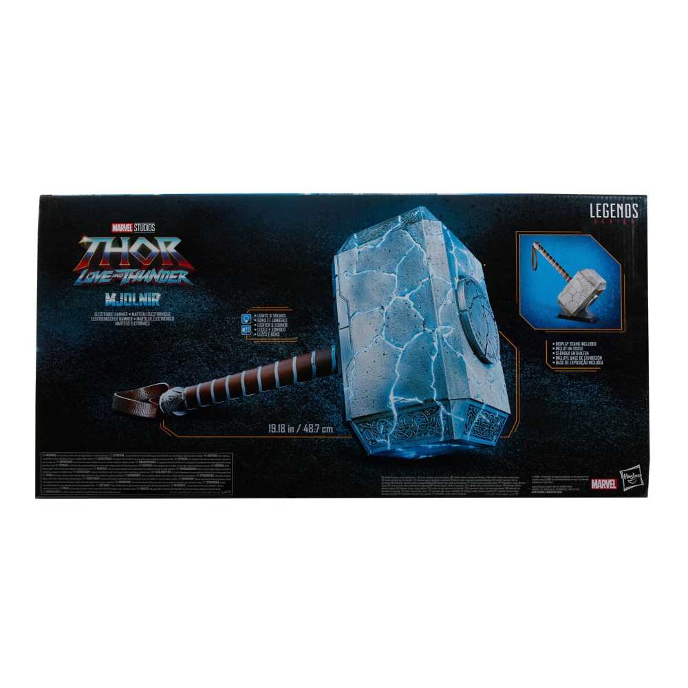 Marvel Legends Replica Series Mjölnir Thor Love and Thunder - Hasbro (Marvel Legends) action figure collectible [Barcode 5010993973484] - Main Image 2