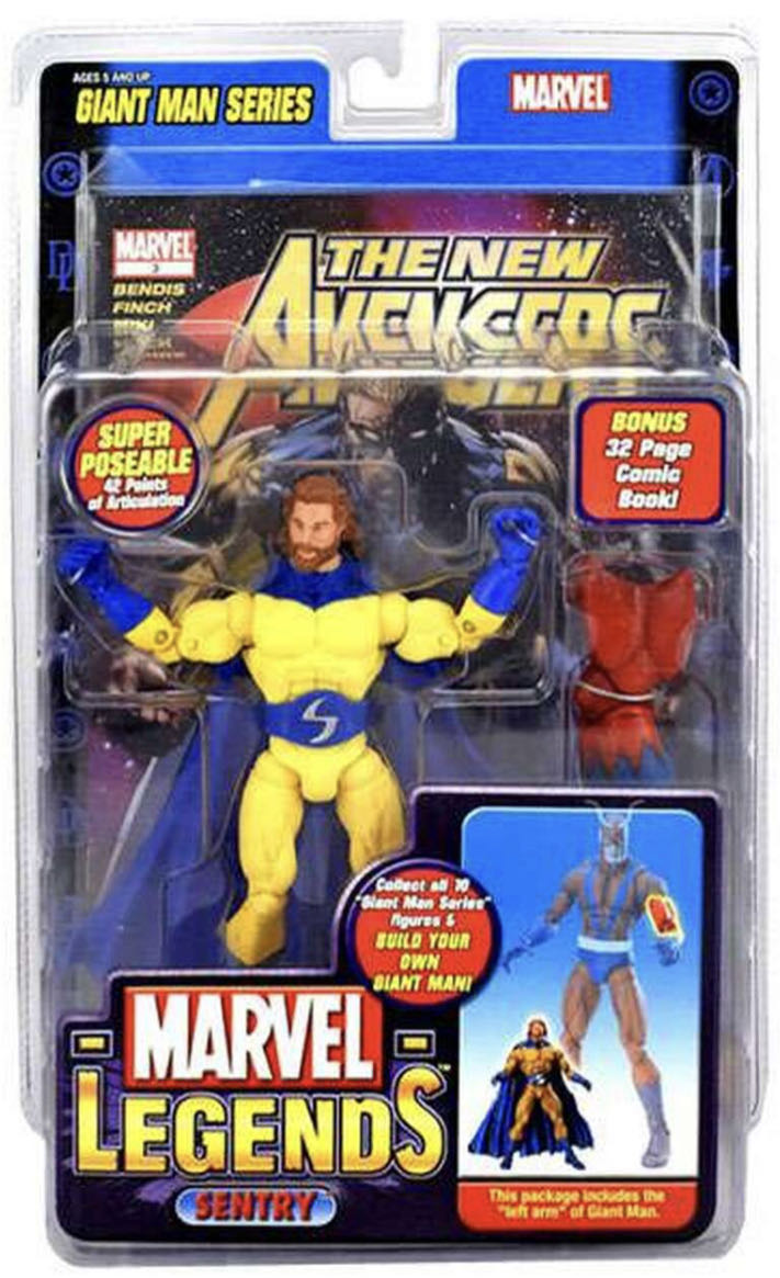 Marvel Legends Apocalypse Series SENTRY (Bearded Variant) - Toy Biz (Marvel Legends- Toybiz) action figure collectible - Main Image 1