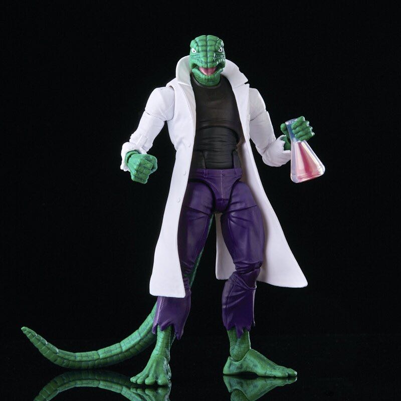 Lizard (Marvel’s) - 90’s Retro Card - Hasbro (Marvel Legends - Retro Card - Spider-Man the Animated Series) action figure collectible - Main Image 2