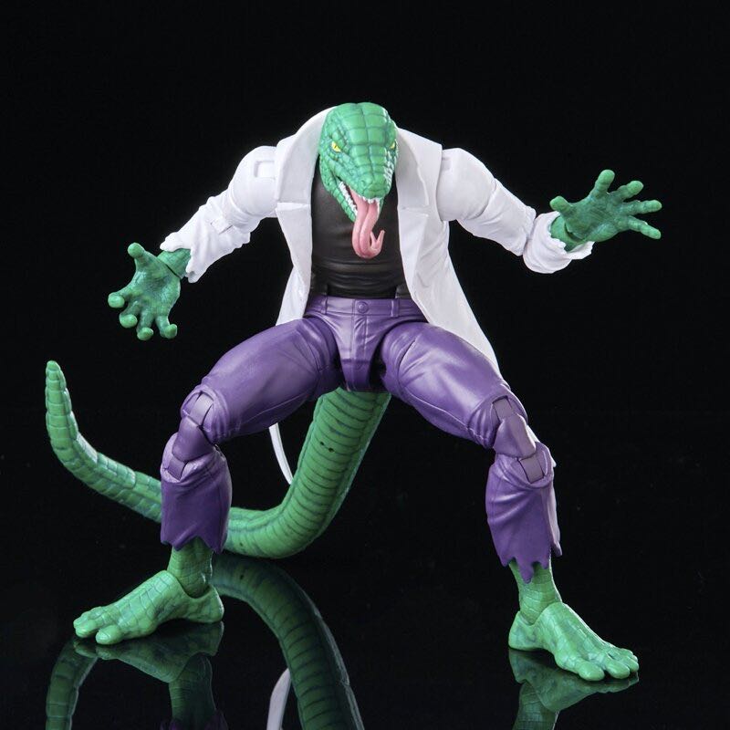 Lizard (Marvel’s) - 90’s Retro Card - Hasbro (Marvel Legends - Retro Card - Spider-Man the Animated Series) action figure collectible - Main Image 3
