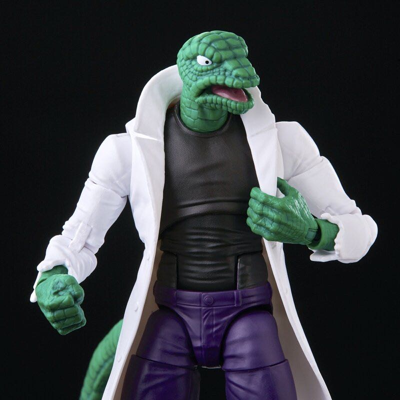 Lizard (Marvel’s) - 90’s Retro Card - Hasbro (Marvel Legends - Retro Card - Spider-Man the Animated Series) action figure collectible - Main Image 4