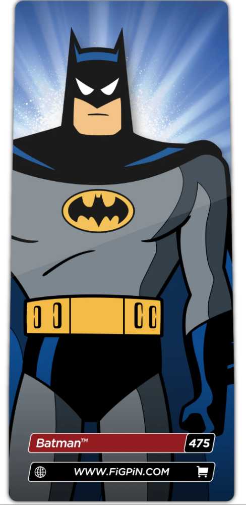 Batman FigPin 475 - FigPin (FiGPiN: Batman The Animated Series) action figure collectible [Barcode 810021535074] - Main Image 2