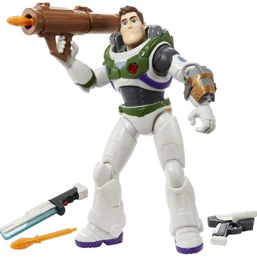 Lightyear 12”: FULLY EQUIPPED BUZZ LIGHTYEAR - Mattel (Disney•Pixar) action figure collectible [Barcode 194735078899] - Main Image 3