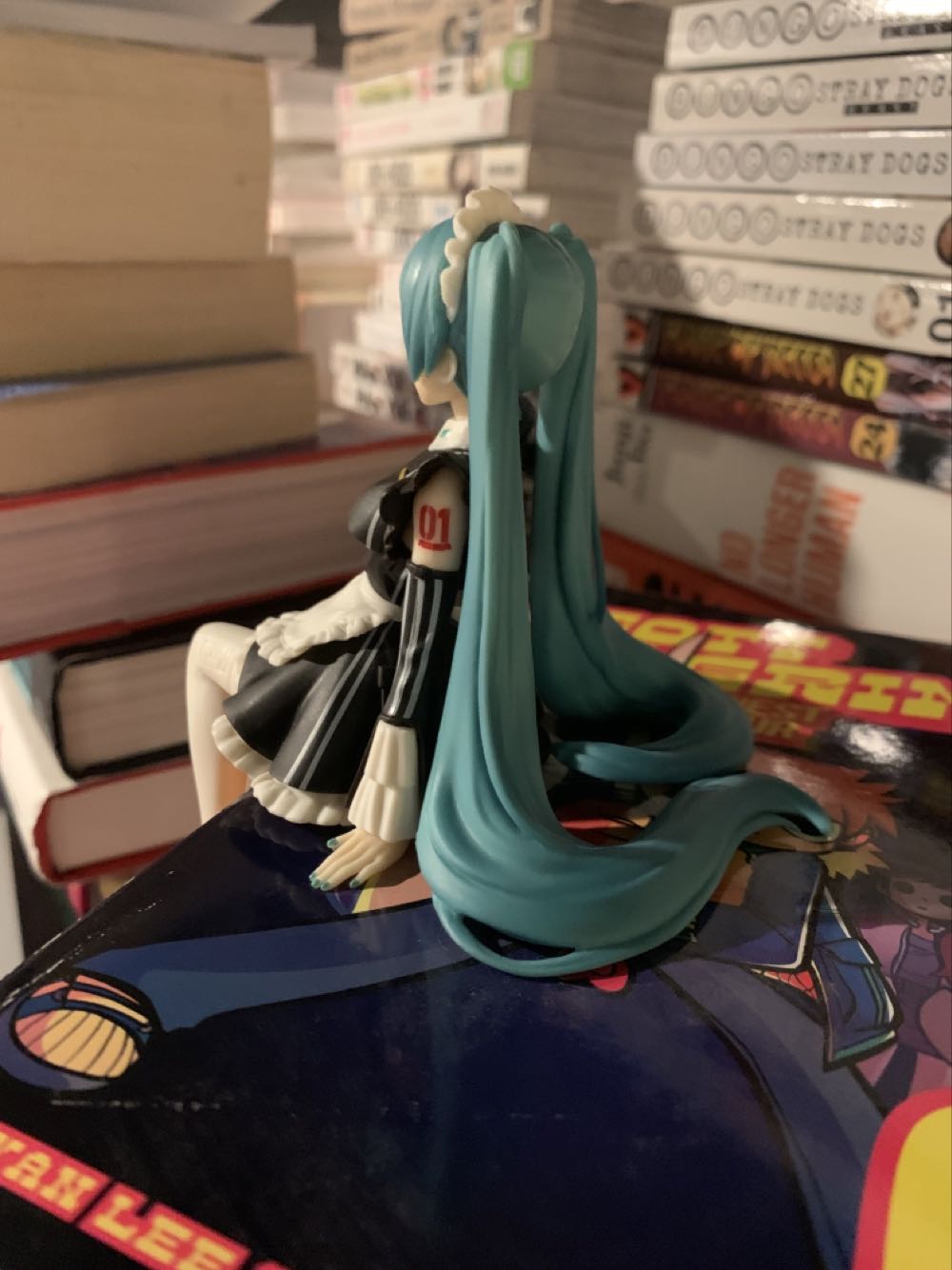 Hatsune Miku Noodle Stopper Figure - FuRyu (Sporty Maid Ver.) action figure collectible - Main Image 4