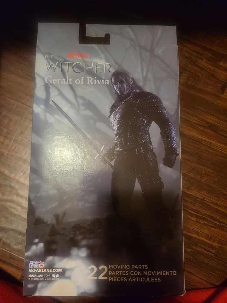 Witcher, The Geralt of Rivia Variant - McFarlane Toys (Netflix The Witcher) action figure collectible [Barcode 787926138078] - Main Image 2
