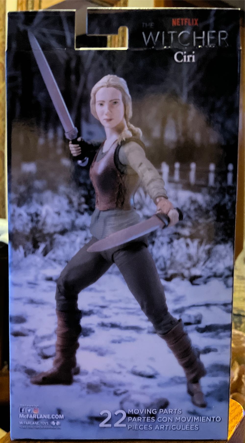 Ciri - Fantasy (Warrior) action figure collectible [Barcode 787926138085] - Main Image 2