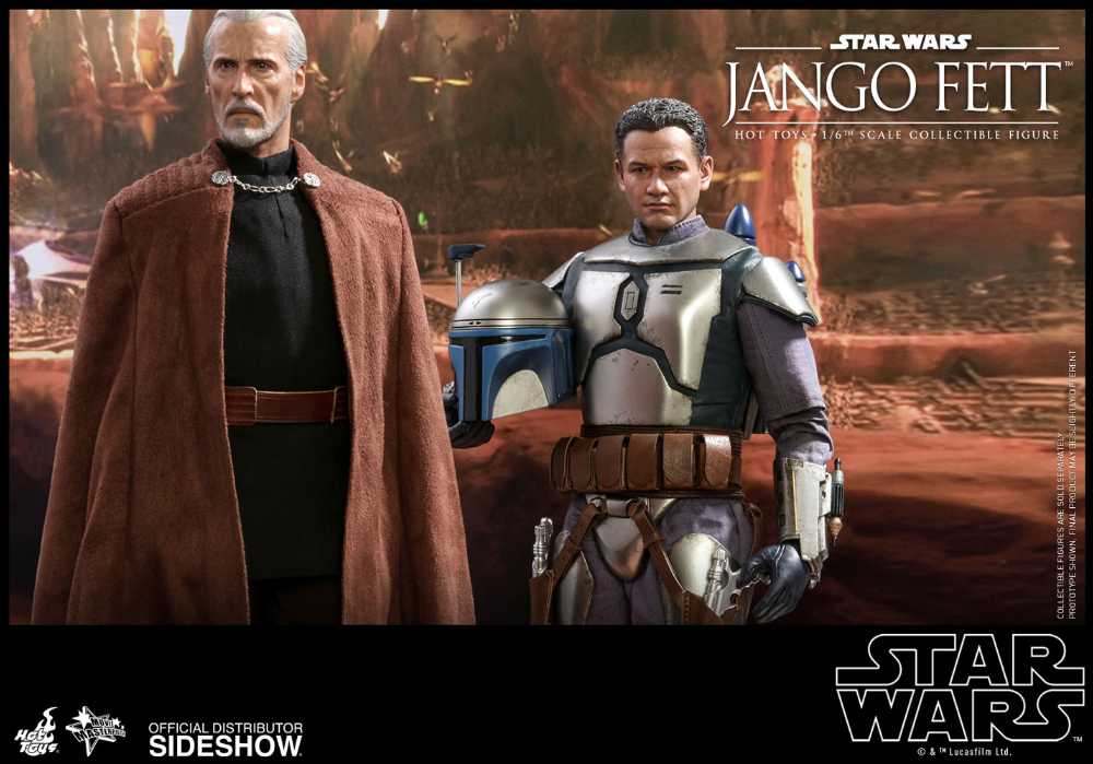 Jango Fett - Hot Toys (Star Wars) action figure collectible - Main Image 3
