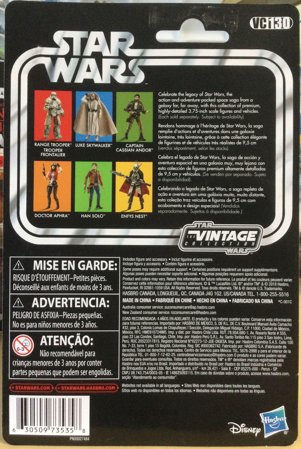 Vintage Collection - #130 - Captain Cassian Andor - Disney/ Hasbro (Rogue One) action figure collectible - Main Image 2