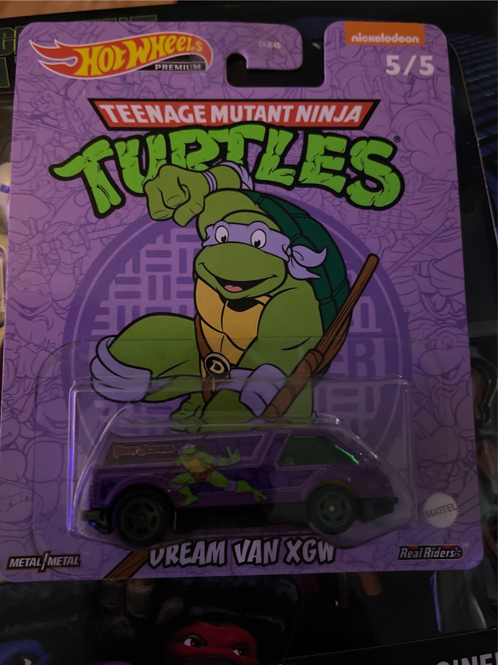 Donatello Rrroadster 5/5 TMNT: Hot Wheels Teenage Mutant Ninja Turtles - Hot Wheels (Teenage Mutant Ninja Turtles) action figure collectible [Barcode 194735016143] - Main Image 2
