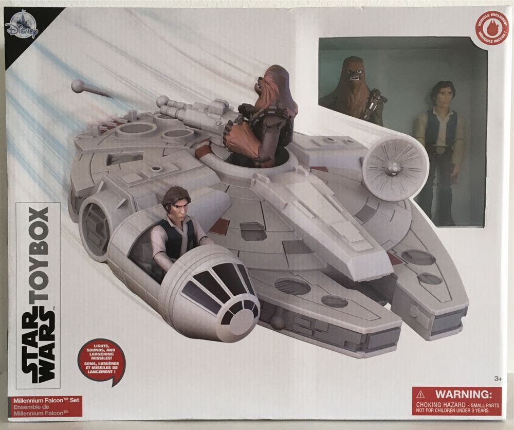 Millenium Falcon with Han Solo  (Toybox Playset) action figure collectible - Main Image 1