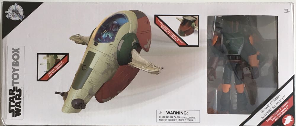 Slave I with Boba Fett  (Toybox Playset) action figure collectible - Main Image 1