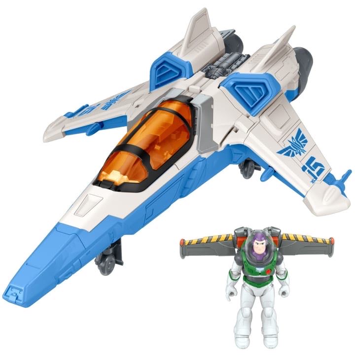 Lightyear 5” Vehicles: BLAST & BATTLE XL-15 Vehicle and BUZZ LIGHTYEAR JET PACK Figure - Mattel (Buzz Lightyear) action figure collectible [Barcode 194735069576] - Main Image 2
