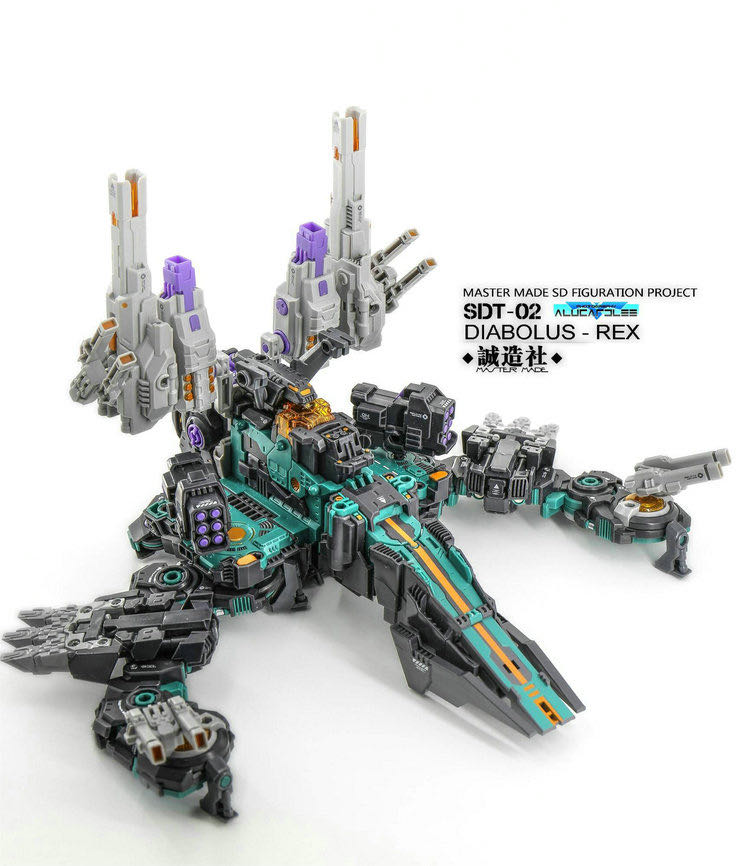 Master Made SDT-02 Diabolus Rex(Trypticon) - Master Made (G1) action figure collectible - Main Image 2
