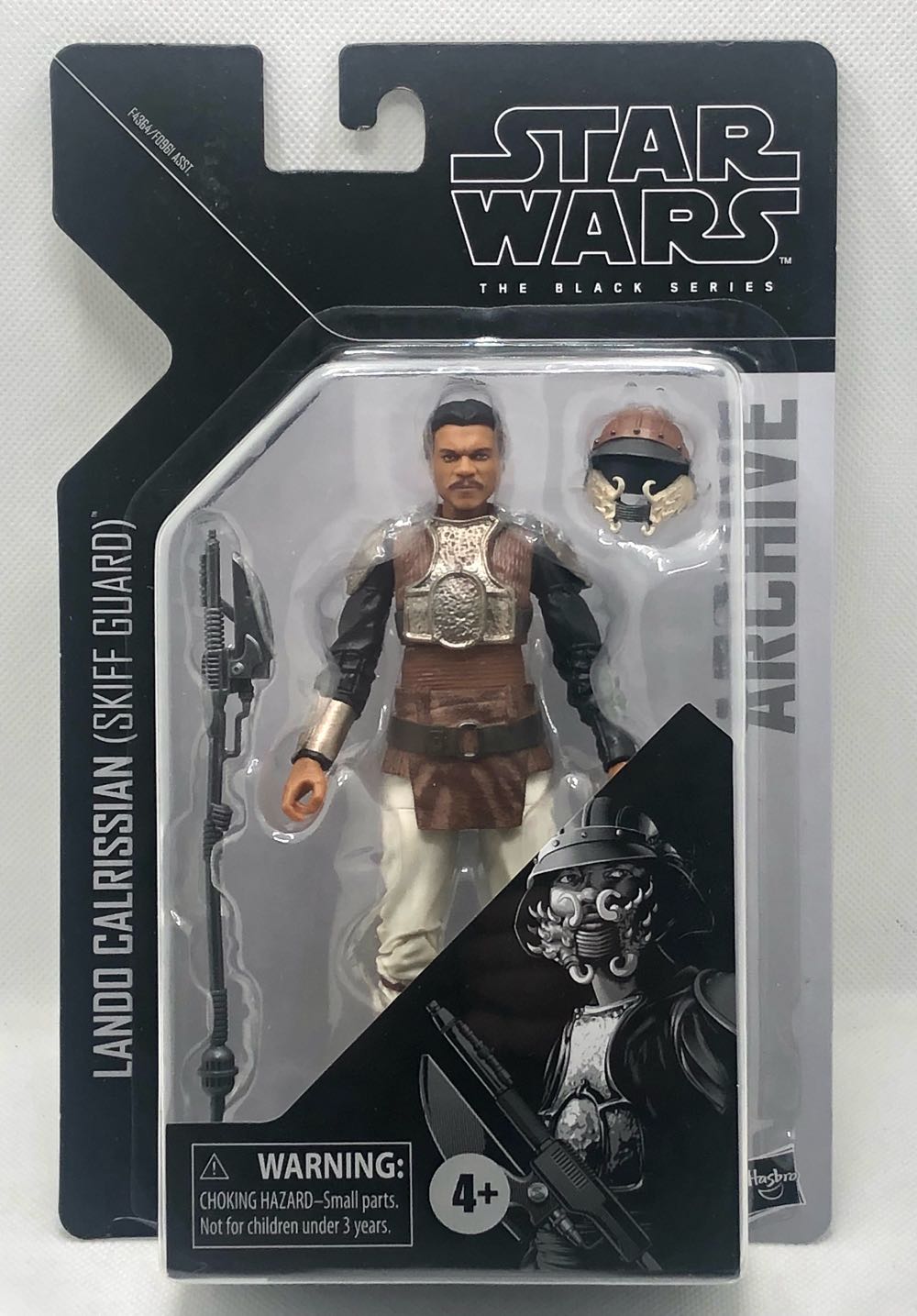 Star Wars: Lando Calrissian (Skiff Guard) - Hasbro (Star Wars Black 6” Archive) (Star Wars) action figure collectible - Main Image 1