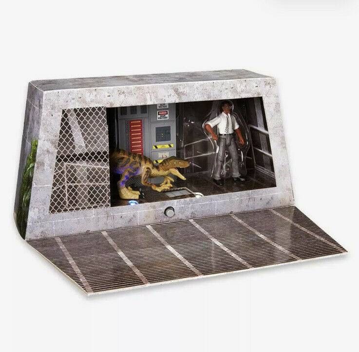 Final Scene 2-Pack (Ray Arnold & Velociraptor) - Mattel (Jurassic Park) action figure collectible [Barcode 887961991635] - Main Image 4