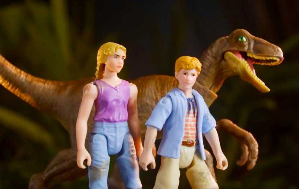 Lex Tim & Legacy Kitchen Encounter - Mattel (Jurassic World: Legacy Collection) action figure collectible [Barcode 194735039890] - Main Image 3