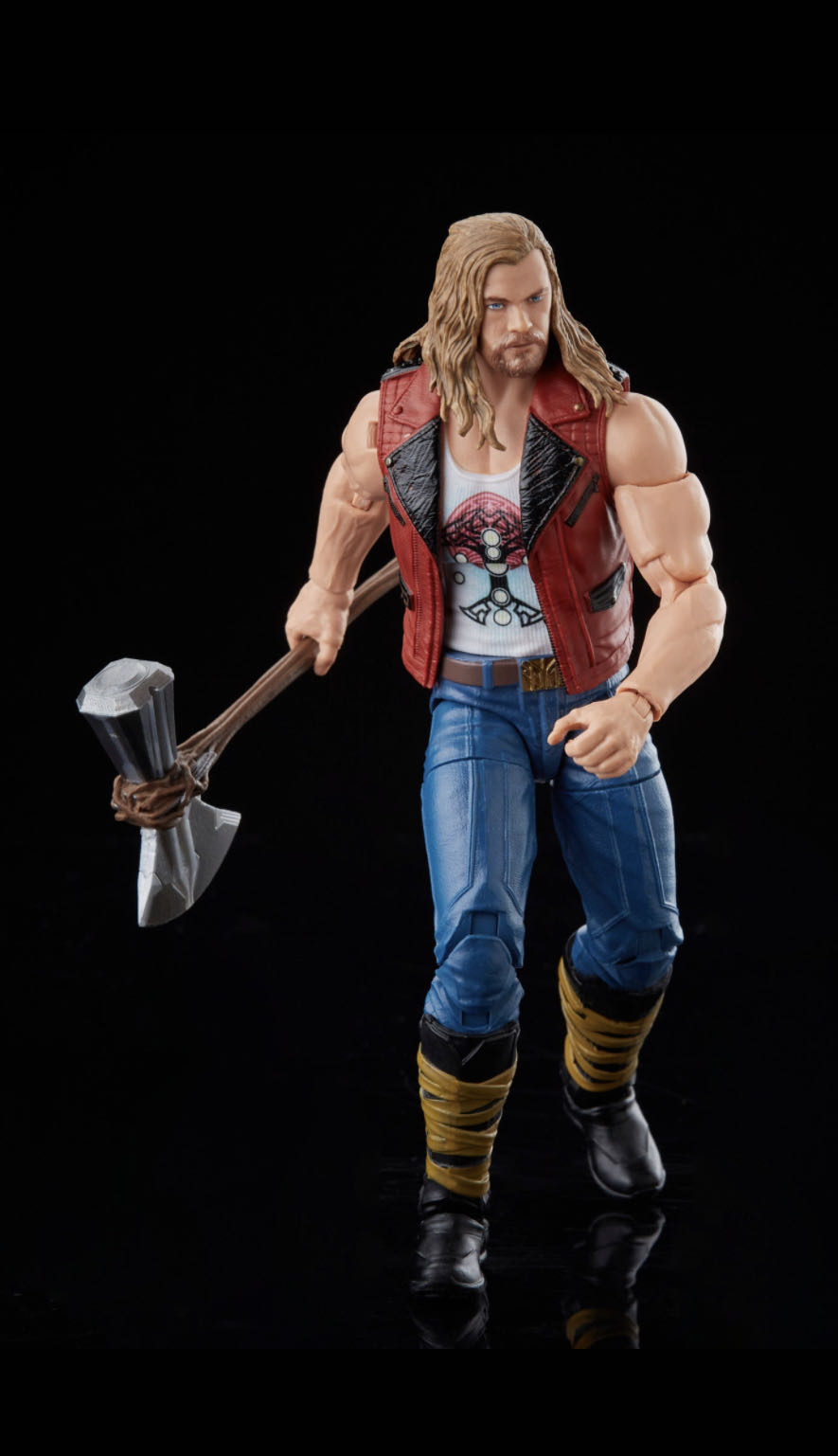 Marvel Legends (MCU) Ravager Thor (Thor: Love and Thunder) - Hasbro (Marvel’s Korg BAF Wave) action figure collectible [Barcode 5010993964376] - Main Image 4