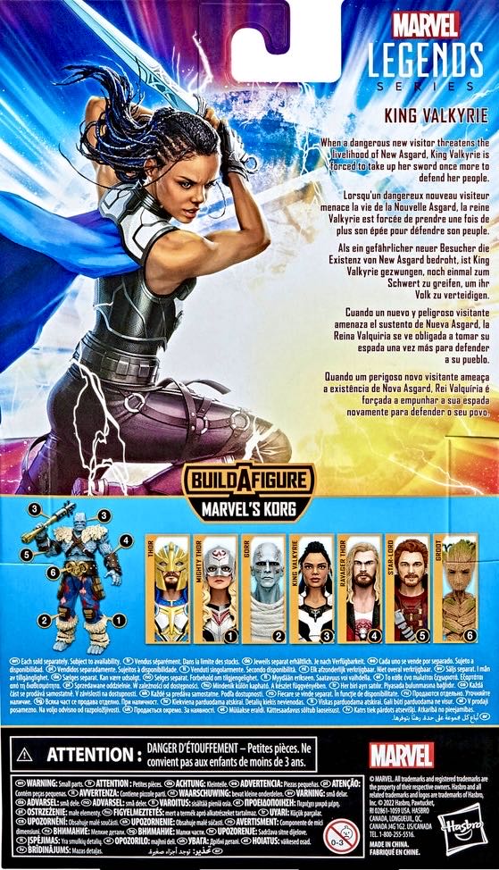 Valkyrie - Hasbro (Marvel Legends) action figure collectible [Barcode 5010993964345] - Main Image 2
