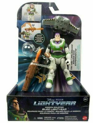 Lightyear 5”: MISSION EQUIPPED BUZZ LIGHTYEAR Action Figure - Mattel (Disney•Pixar) action figure collectible [Barcode 194735069408] - Main Image 2